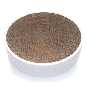 Grattoir pour chat extra large en forme de bol, jouet durable pour animaux de compagnie - Product Image 1