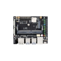 Kit de développement Jetson Nano 4 Go, carte AI Edge avec GPU Maxwell 128 cœurs, 16 Go eMMC, carte TF 64 Go, caméra CSI, kit de développement pour la robotique et l'IoT