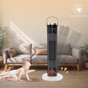 Calentador eléctrico inteligente portátil para el hogar para calentamiento rápido de invierno con <span class=keywords><strong>bajo</strong></span> <span class=keywords><strong>consumo</strong></span> y pantalla de temperatura para uso en la habitación - Product Image 4