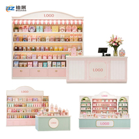 Meubles de présentation de bonbons pour magasin de détail, comptoir de confiserie, vitrine de confiserie, présentoir