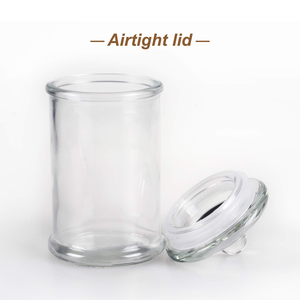 Frasco de Vidrio Cilíndrico de 750 ml con Tapa Hermética, Ideal para Guardar Té, Nueces, Dulces, Frasco de Almacenamiento para Cocina, Más Vendido - Product Image 2