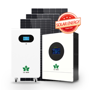 Système Hybride 10KW Conception Personnalisée Lithium MPPT Usage Domestique avec Options 6KW Silicium Polycristallin Énergie Solaire 8KW 25KW AKEP-BATLITH2 - Product Image 2