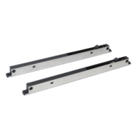 Amortisseur hydraulique pour glissière de tiroir dissimulée à montage sous plan, avec fermeture douce