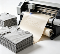 Rollo de Vinilo Flexible de PU, 50cm/100cm de Ancho, para Plotter, para Negocios de Camisetas y Uso Comercial