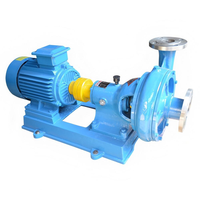 Pompe à eaux usées personnalisable en fonte, pompe chimique électrique horizontale, pompe centrifuge horizontale pour eaux usées