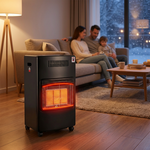 Certification CE OEM/ODM, <span class=keywords><strong>Chauffage</strong></span> <span class=keywords><strong>infrarouge</strong></span> électrique et à <span class=keywords><strong>gaz</strong></span> 2 en 1, Portable, Salon, Chambre, Usage domestique, Fabriqué en Chine - Product Image 1