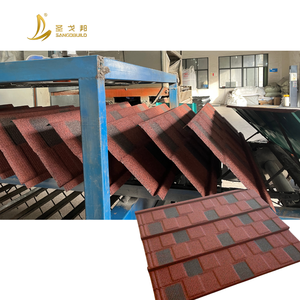 Tejas Metálicas con Recubrimiento de Piedra de Doble Color, Diseño Moderno, Precio de Fábrica de Materiales de Construcción, Acero Galvanizado Impermeable para Hoteles - Product Image 6