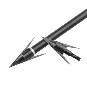 Flèches <span class=keywords><strong>de</strong></span> tir à l'arc à tête large <span class=keywords><strong>de</strong></span> 145gn, pointes pour la chasse et la pêche, composé <span class=keywords><strong>de</strong></span> flèches - Product Image 5