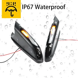 Nuevas Luces LED Dinámicas para Espejos Laterales, Intermitentes Secuenciales, 12V 5W, para VW Polo MK4 FL, <span class=keywords><strong>Skoda</strong></span> <span class=keywords><strong>Octavia</strong></span> 2006-2010 - Product Image 3