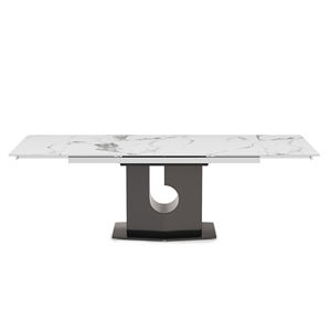 أثاث حديث قابل للسحب لسطح المكتب أبيض ذهبي معدني للمطاعم للاستخدام المنزلي والمكتب والمنزل - Product Image 4