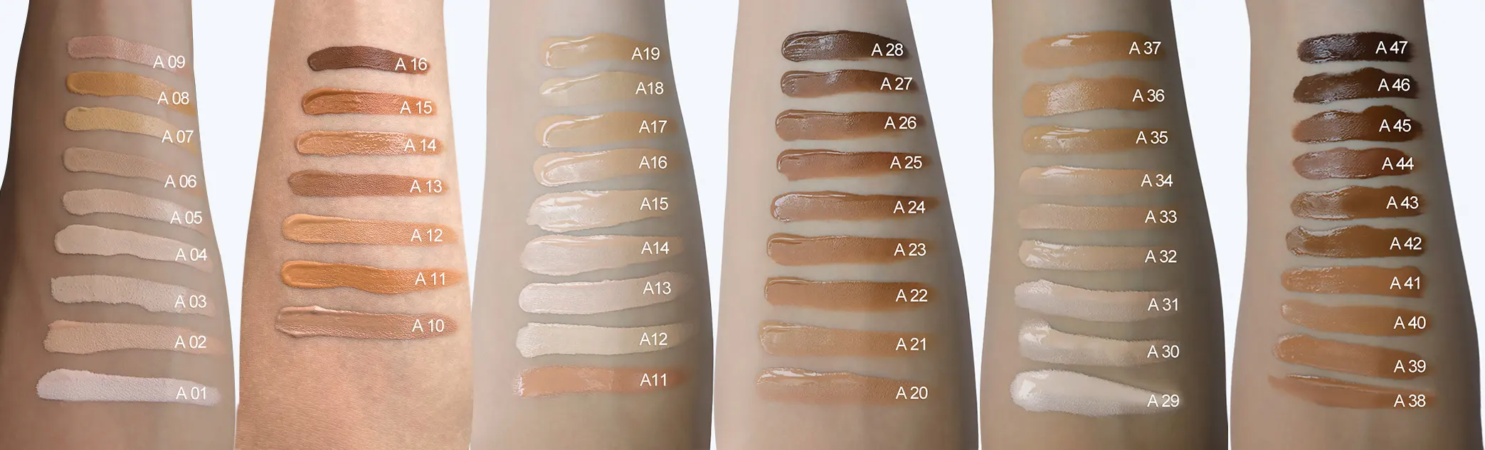 Hochwertige Kosmetik 24h langlebige vegane Handelsmarke Matte Liquid Full Coverage Foundation Makeup