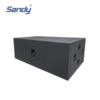 Système audio Sandy B221 avec deux caissons de basses de 21 pouces pour événements et scènes