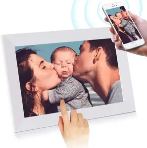 Low Price Frameo / Whale / Ourphoto App WiFi Smart Electronic Digital Photo Frame 7" With Touchscreen