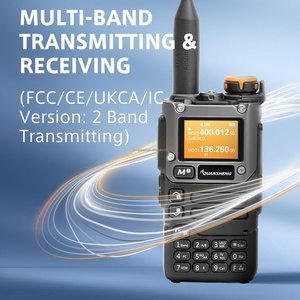 Radio Bidireccional QUANSHENG UV-K6 VHF/UHF 200 Canales Recepción AM/FM Intercomunicador Multisegmento Walkie Talkie de 5 km de Alcance - Product Image 2