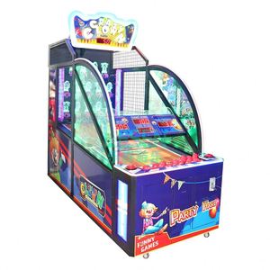 Machine de tir Clown Party à monnayeur en plastique, prix usine Creatfun, jeux d'arcade d'intérieur de lancer de balles pour 2 joueurs - Product Image 5