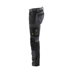 BLAKLADER - 179918609699D96 Pantalon Craftsman avec stretch Gris moyen/Noir-PANTALON DE TRAVAIL EAN 7330509862704 PANTALON DE TRAVAIL CARGO - Product Image 5