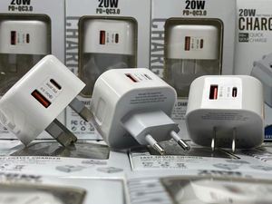 HotSale PD 20W QC3.0 USB Type C อะแดปเตอร์ชาร์จเร็วแบบพกพา ช่องเสียบคู่ สำหรับ iPhone 15 16 และ Samsung - Product Image 6