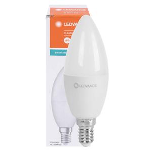 Lámpara LED, CLASSIC B VALUE, Kerzen-Form, Opal, E14/7,5W (60W) 2700K (9019604167) - Product Image 1