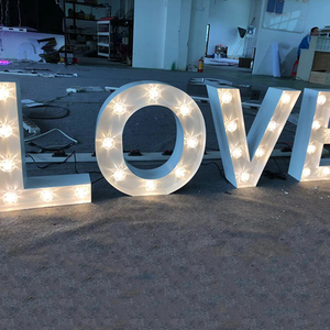 Soporte de acero inoxidable cartas de amor bombilla <span class=keywords><strong>Led</strong></span> letra de <span class=keywords><strong>canal</strong></span> - Product Image 5