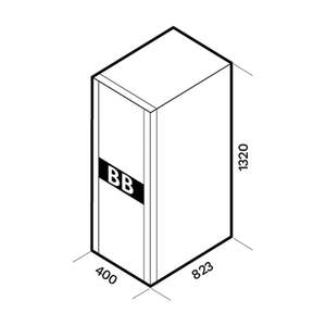 BTC 1320 480V BB T1 3F Riello UPS - หมายเลขชิ้นส่วน: RIEK132480PT13FNPA - Product Image 1