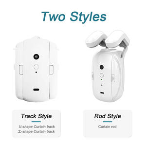 บลูทูธม่านไฟฟ้าและรางเสียง <span class=keywords><strong>Wifi</strong></span> รีโมทคอนโทรลไร้สายที่เปิดม่านอัตโนมัติสมาร์ทม่านหุ่นยนต์ - Product Image 6