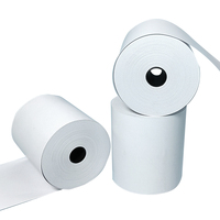 Papel Térmico Personalizado a Precio de Fábrica, Impresión de Papel Térmico de 80 mm de Ancho y 80 mm de Altura, Rollos de Papel Térmico, Papel para Recibos de Cajero Automático