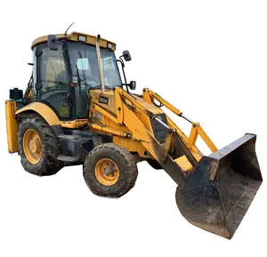 价格优惠二手土方机械使用Jcb 4cx 3cx反铲装载机，工作效率高