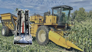 Boîte de vitesses d'assemblage de support de cueillette d'oreille de maïs en aluminium agricole à haute efficacité pour moissonneuse-batteuse de maïs - Product Image 3