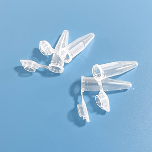 Tabung sentrifugal plastik mikro 1.5Ml plastik steril sekali pakai untuk penyimpanan sampel, Lab, eksperimen sains sekolah - Product Image 2