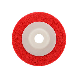 ล้อขัดไฟเบอร์แบบต่างๆ ผลิตตามสั่ง 7P ขนาด 100*16 มม. ล้อขัดโลหะสแตนเลส ล้อไนลอนสำหรับเครื่องเจียร - Product Image 3