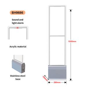 BH9686 Noir AM Magasin de vêtements Système <span class=keywords><strong>antivol</strong></span> Magasin de détail Équipement de sécurité Dispositif <span class=keywords><strong>antivol</strong></span> magnétique acoustique - Product Image 4