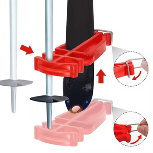 Support universel XL personnalisé et durable pour <span class=keywords><strong>skis</strong></span> de fond et bâtons, clips pour bâtons de ski et accessoires de connexion pour planches - Product Image 2