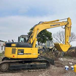 Excavadora de orugas Komatsu PC128 usada de movimiento de tierras con maquinaria pesada usada de alta calidad excavadora Komatsu P128 barata en stock - Product Image 1