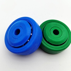 D47mm POM Con lăn ròng rọc cho gia cầm giết mổ trên không băng tải dòng nylon đúc tiêm Sản phẩm OEM nhựa hỗ trợ - Product Image 6