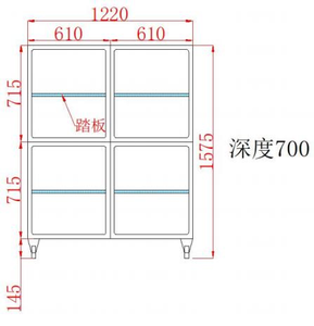 Cage pour chat robuste à 4 compartiments - Cage pour animaux de compagnie en acier inoxydable avec serrure et roues, enclos pour hôpital vétérinaire pour cliniques - Product Image 3