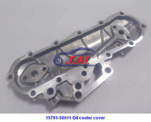 ฝาครอบออยล์คูลเลอร์อะไหล่เครื่องยนต์ 15701-58050 16571-56031 สำหรับนิสสัน 14B 12B - Product Image 3