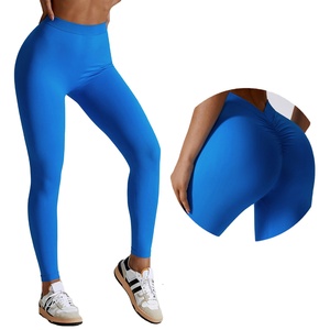 Leggings sans couture DTL-CCK716 taille haute, contrôle du ventre, effet push-up, leggings de yoga pour femmes - Product Image 1