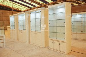 ร้านขายเครื่องประดับการออกแบบตกแต่งภายในเคาน์เตอร์ร้านแก้วเครื่องประดับกลางเกาะพร้อมตู้โชว์เฟอร์นิเจอร์ไฟ - Product Image 2