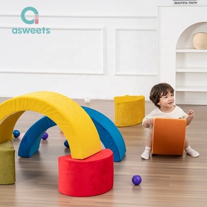 Asweets <span class=keywords><strong>Piscine</strong></span> <span class=keywords><strong>à</strong></span> balles en mousse pour enfants, écologique, rembourrée, compacte, portable, légère, facile <span class=keywords><strong>à</strong></span> ranger, pour la maison et la <span class=keywords><strong>crèche</strong></span> - Product Image 3