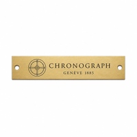 Disques métalliques avec logo, adhésifs, en alliage de zinc, texte personnalisé, options de taille et de forme pour l'image de marque et l'emballage des produits
