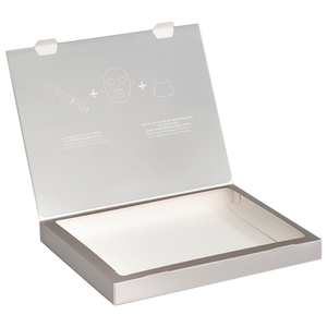 Mua Hộp bao bì các tông màu trắng thân thiện với môi trường cho mỹ phẩm, tùy chỉnh thiết kế cao cấp lật lên Hộp quà tặng - Product Image 1
