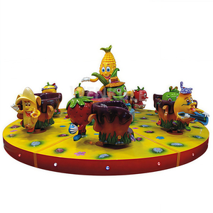 Personalizzabile 3 posti 6 posti Mini elettrico musicale con luci LED carosello, giro da fiera per la scuola materna parco giochi - Product Image 6