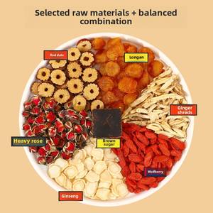 Confezionato singolarmente zucchero di canna zenzero giuggiola tè saporito tisana rosa rossa datteri Goji bacca sangue mestruale per mestruali - Product Image 4
