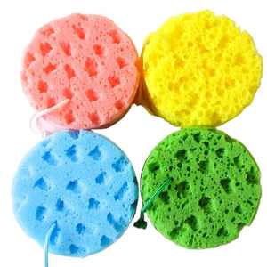 Thông tư thân thiện với môi tổ ong cơ thể mềm Bath Shower <span class=keywords><strong>Sponge</strong></span> da khô chà chà không đau tắm bọt biển cho trẻ em bé - Product Image 1