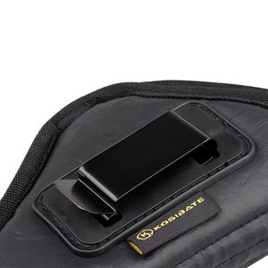 Iwb Verborgen Draagtas Lederen Pistoolholster Met Metalen Clip Snel Trekken In De Tailleband Zacht Materiaal Tactische Pistoolhouder Jagen - Product Image 2