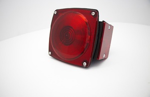 1 x Uds izquierda/derecha LED remolque luz trasera parada/conducción lámpara de licencia Super brillante impermeable barco luz trasera 12V camión Tractor - Product Image 2