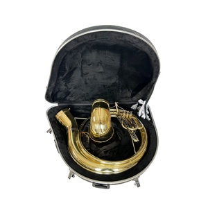 Seasound OEM <span class=keywords><strong>prix</strong></span> d'usine professionnel Sousaphone JYSS6000 BB ton corps en laiton de haute qualité trompette de Surface laquée d'or - Product Image 6