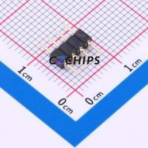 PZ200-1-04-Z-C Pin Header Through hole Component (THT),P=2mm Connector 1x4P 2mm 2mm Round Pin - Product Image 2