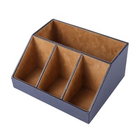 Bureau fichier l'organisation porte-revues en cuir à vendre