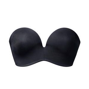 Extra großer Bandeau-BH für Damen Cabrio-Fischknochen-Push-Up-Design Volle Cup-Unterstützung Rutsch fester, sexy, nahtloser <span class=keywords><strong>Plus</strong></span>-<span class=keywords><strong>Size</strong></span>-BH - Product Image 4